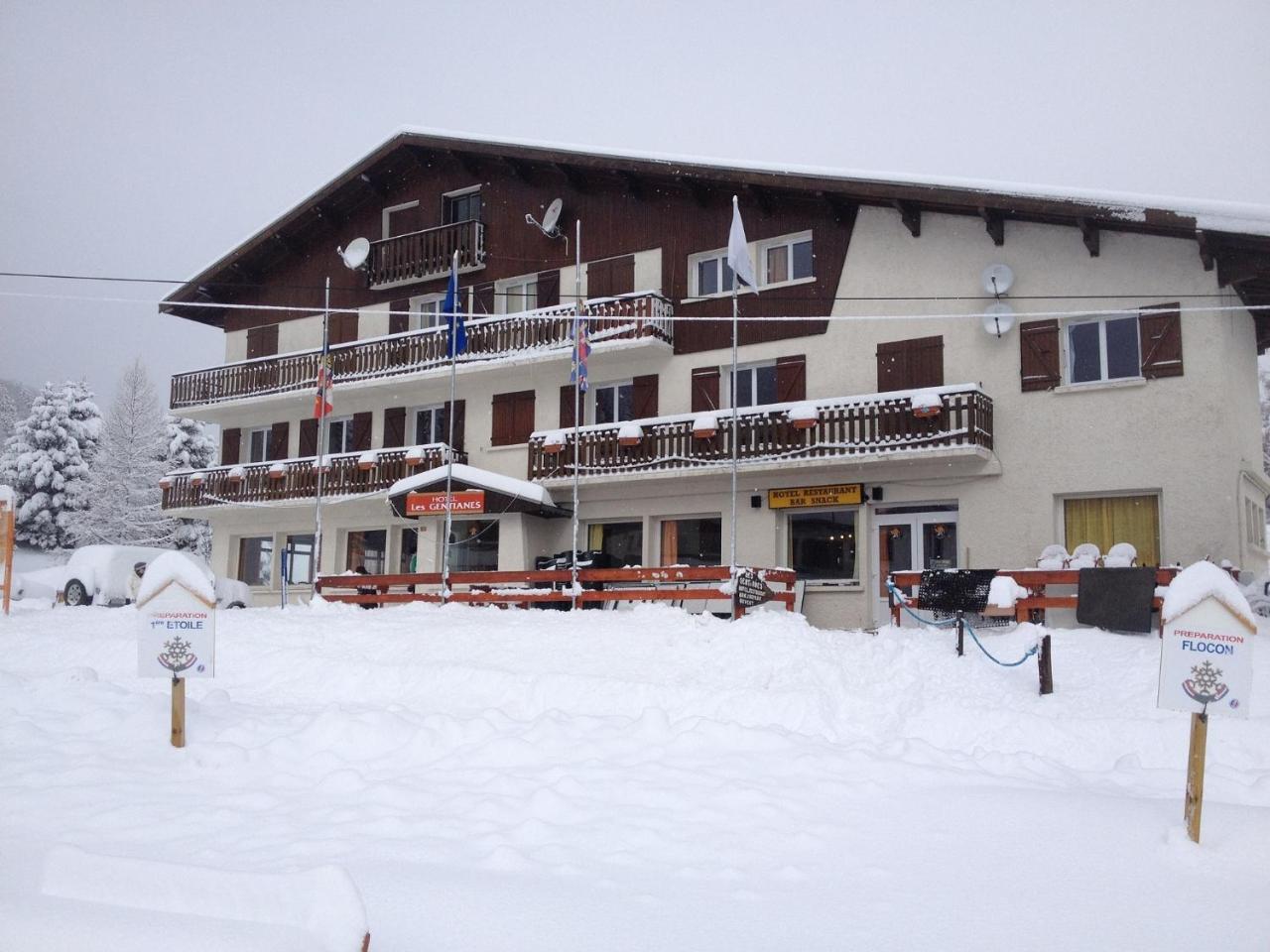 Hotel Les Gentianes La Morte 외부 사진